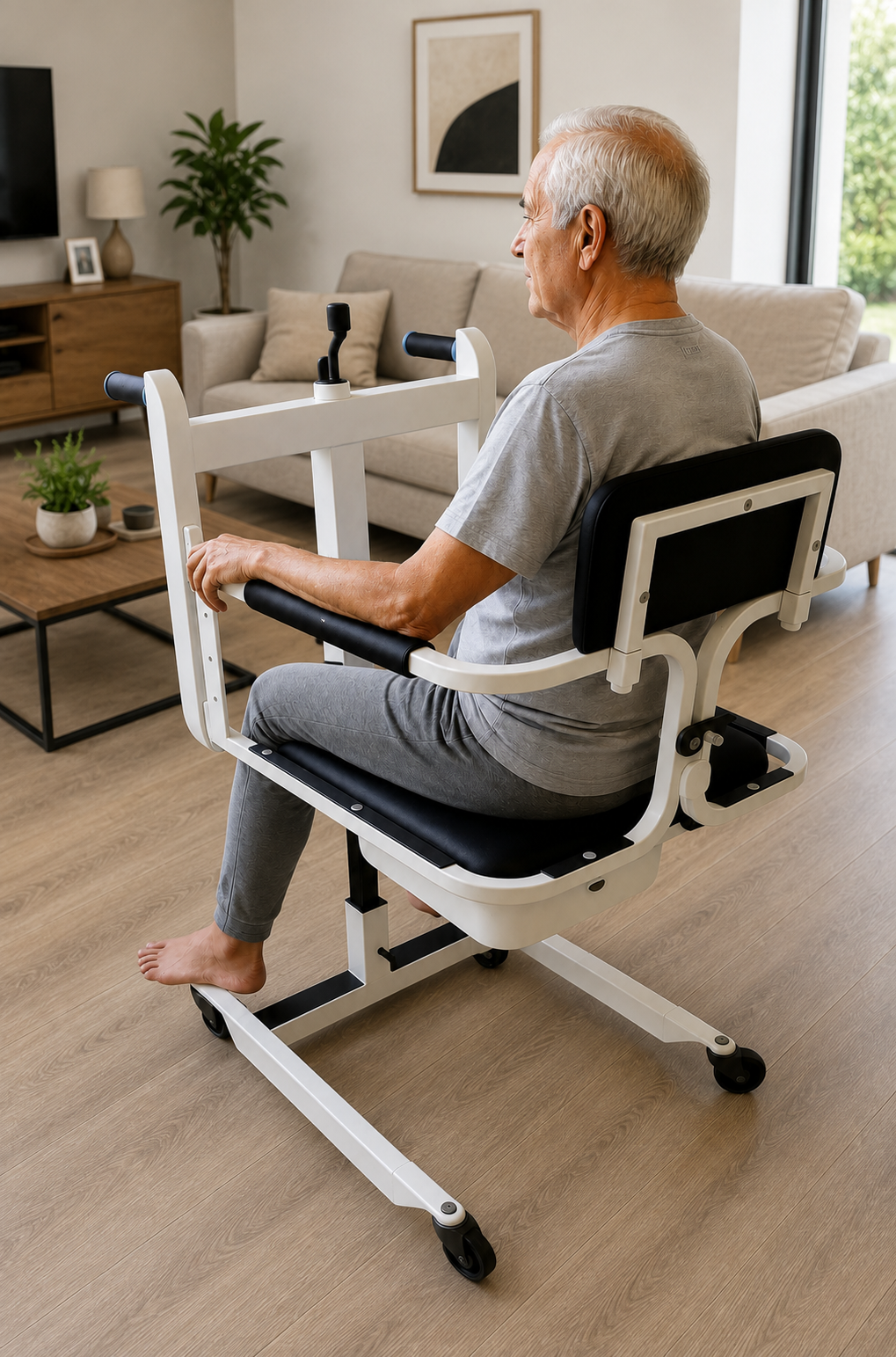 Silla de transferencia para adultos mayores LEVA