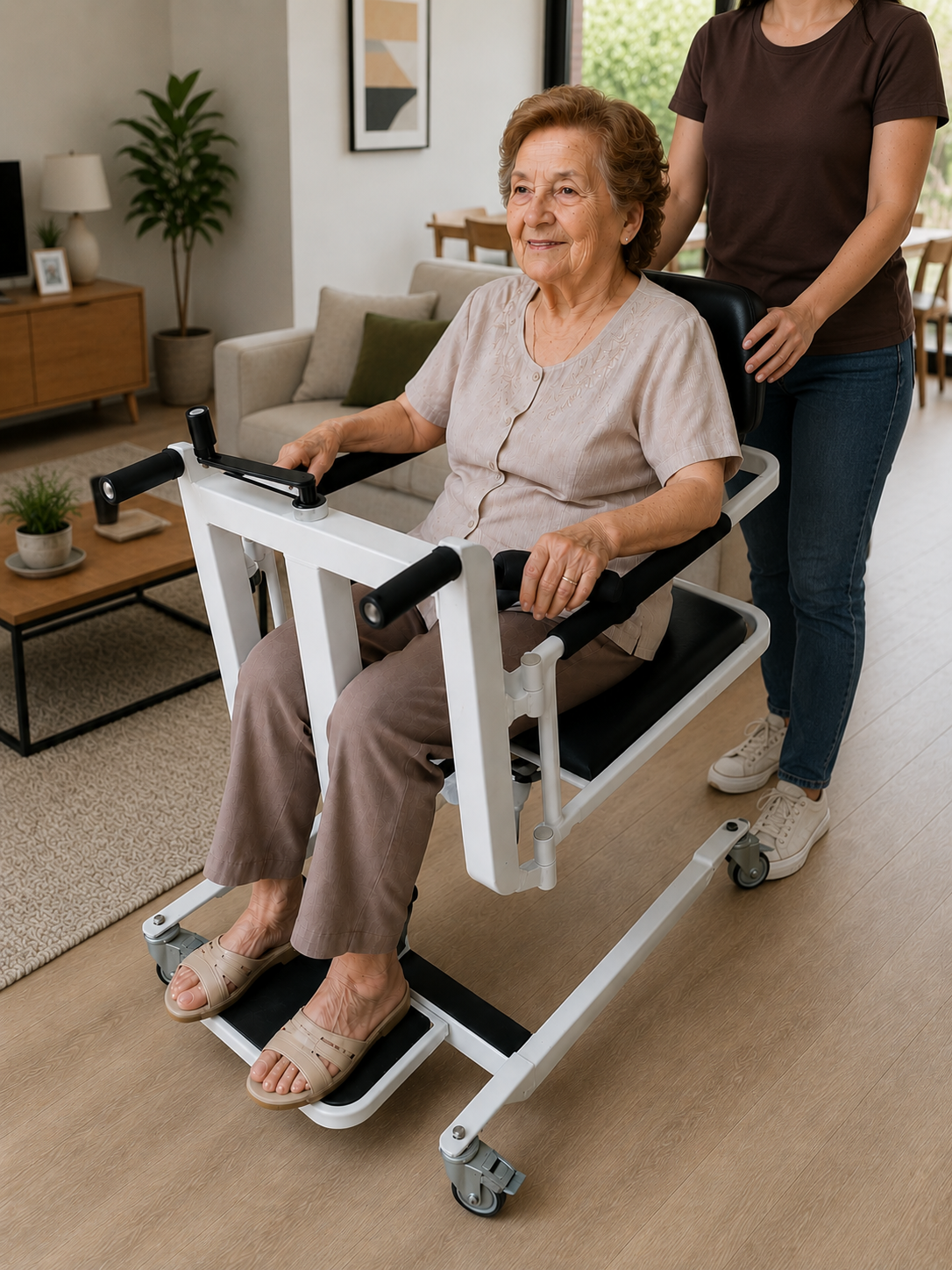 Silla de transferencia para adultos mayores LEVA